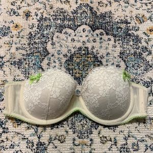 Aerie Strapless lace bra